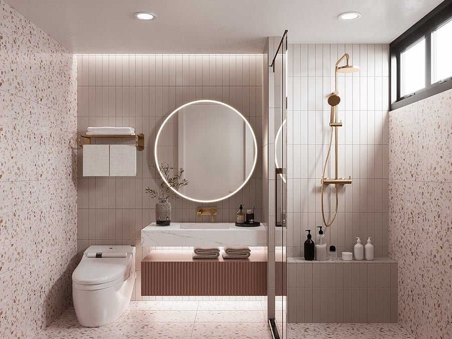15 Mẫu Phòng Tắm Đẹp Nhất Cho Gia Đình Năm 2023 | Homy.Vn
